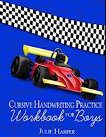 Cursive Handwriting Practice Workbook for Boys