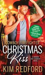 Cowboy Firefighter Christmas Kiss