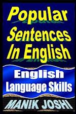 Popular Sentences In English: English Language Skills 