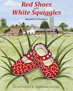 Red Shoes with White Squiggles