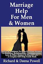 Marriage Help for Men & Women