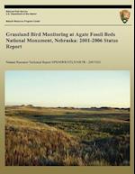 Grassland Bird Monitoring at Agate Fossil Beds National Monument, Nebraska