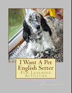 I Want a Pet English Setter