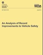 An Analysis of Recent Improvements to Vehicle Safety