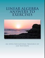 Linear Algebra Answers to Exercises