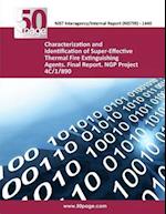 Characterization and Identification of Super-Effective Thermal Fire Extinguishing Agents. Final Report. Ngp Project 4c/1/890