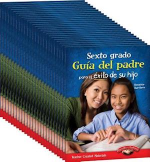 Sixth Grade Spanish Parent Guide for Your Child's Success 25-Book Set