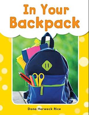 In Your Backpack (Grades Pre K-K)