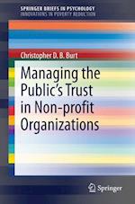 Managing the Public's Trust in Non-profit Organizations