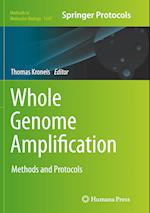 Whole Genome Amplification