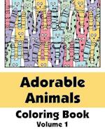 Adorable Animals Coloring Book