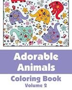 Adorable Animals Coloring Book