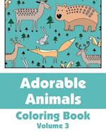 Adorable Animals Coloring Book