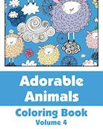 Adorable Animals Coloring Book