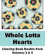 Whole Lotta Hearts Coloring Book Double Pack (Volumes 3 & 4)