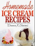 Homemade Ice Cream Recipes