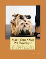 Start Your Own Pet Boutique