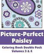 Picture-Perfect Paisley Coloring Book Double Pack (Volumes 3 & 4)