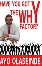 Have You Got the Why y Factor?