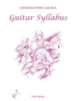 Guitar Syllabus Conservatory Canada