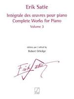 Complete Works for Piano - Volume 3