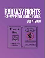 Defining Characteristics of Intentional Fatalities on Railway Rights-Of-Way in the United States, 2007?2010