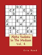 Alpha Sudoku in the Medium Vol. 4