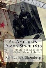 An American Family Since 1630