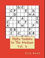 Alpha Sudoku in the Medium Vol. 6