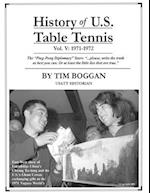 History of U.S. Table Tennis Volume 5