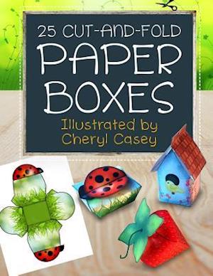 25 Cut-And-Fold Paper Boxes