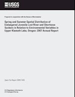 Spring and Summer Spatial Distribution of Endangered Juvenile Lost River and Shortnose Suckers in Relation to Environmental Variables in Upper Klamath