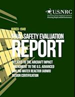 Final Safety Evaluation Report Related to the Aircraft Impact Amendment to the U.S. Advanced Boiling Water Reactor (Abwr) Design Certification
