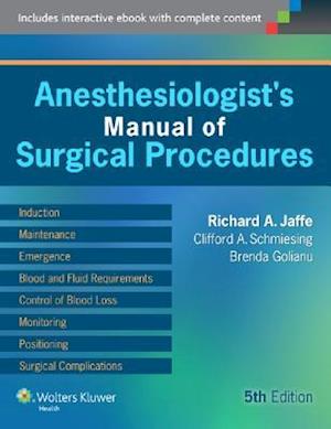 Anesthesiologist's Manual of Surgical Procedures