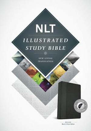 NLT Illustrated Study Bible Tutone Black/Onyx, Indexed