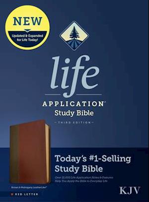 KJV Life Application Study Bible, Third Edition (Red Letter, Leatherlike, Brown/Mahogany)