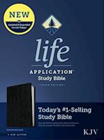 KJV Life Application Study Bible, Third Edition (Red Letter, Bonded Leather, Black)