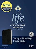 KJV Life Application Study Bible, Third Edition (Red Letter, Bonded Leather, Black, Indexed)