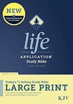 KJV Life Application Study Bible, Third Edition, Large Print (Red Letter, Hardcover)