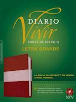 Biblia de Estudio del Diario Vivir Ntv, Letra Grande