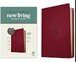 NLT Large Print Thinline Reference Bible, Filament Enabled Edition (Red Letter, Leatherlike, Berry)