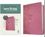 NLT Personal Size Giant Print Bible, Filament Enabled Edition (Red Letter, Leatherlike, Peony Pink)