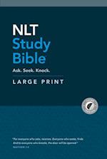 NLT Study Bible Large Print (Red Letter, Hardcover, Indexed)