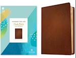 NLT Courage for Life Study Bible for Women, Filament-Enabled Edition (Genuine Leather, Brown)