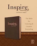 Inspire Catholic Bible NLT (Leatherlike, Dark Brown)