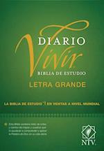 Biblia de Estudio del Diario Vivir Ntv, Letra Grande