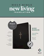 NLT Wide Margin Bible, Filament Enabled Edition (Red Letter, Hardcover Leatherlike, Black Cross, Indexed)