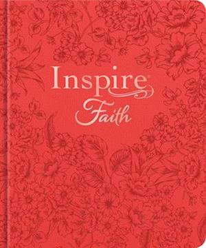 Inspire Faith Bible Nlt, Filament Enabled Edition (Hardcover Leatherlike, Coral Blooms)