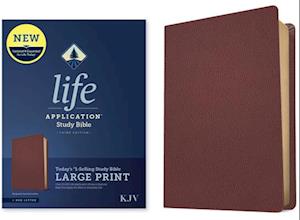 KJV Life Application Study Bible, Third Edition, Large Print (Genuine Leather, Burgundy, Red Letter)