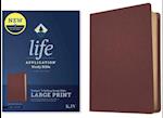 KJV Life Application Study Bible, Third Edition, Large Print (Genuine Leather, Burgundy, Red Letter)